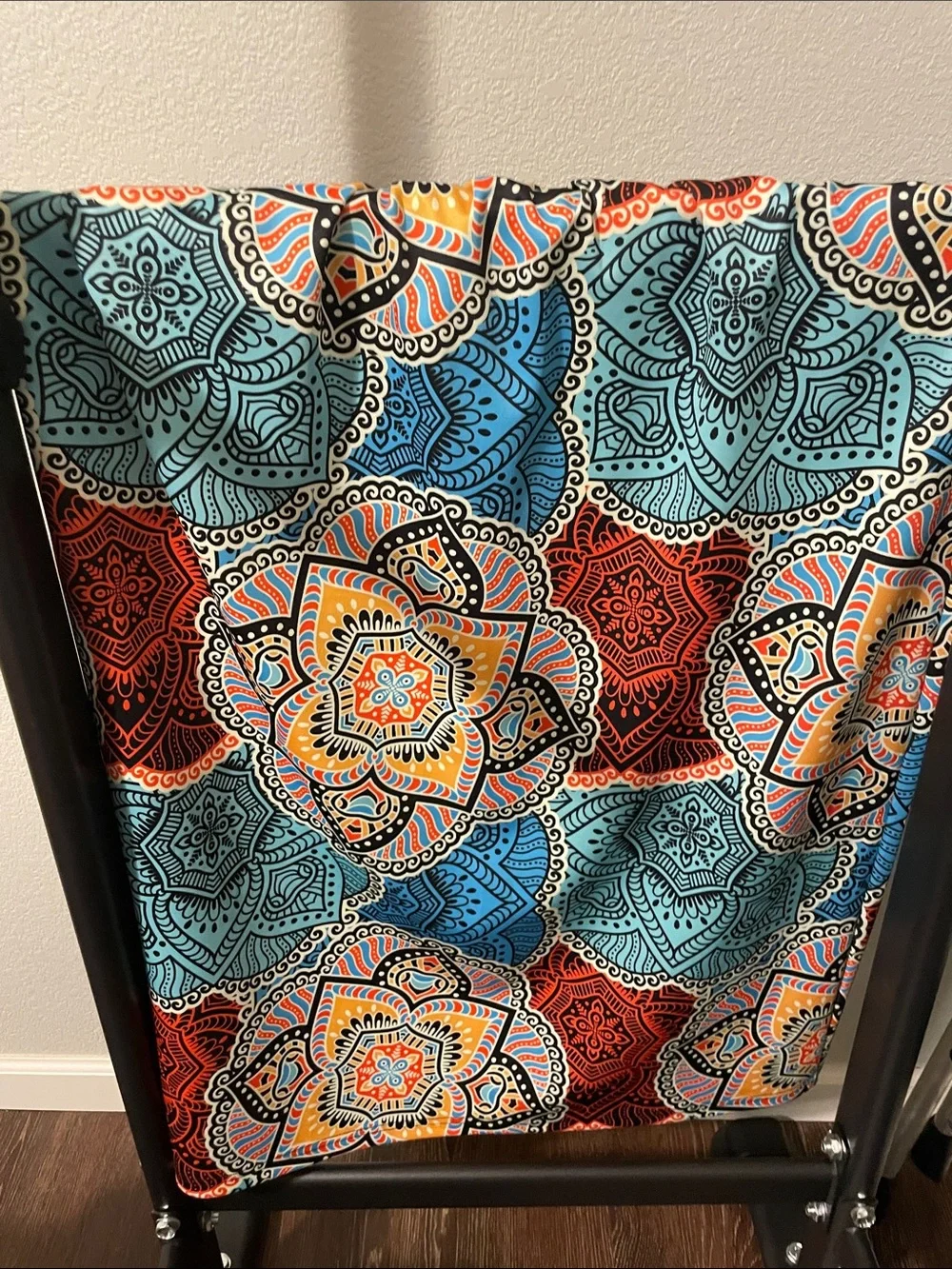Maxi Skirt with Multicolor Mandala Print - Nuggles